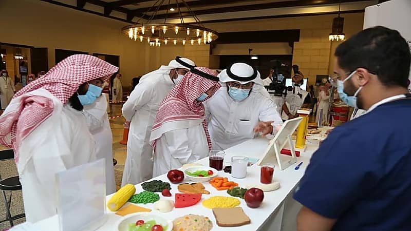 حياتنا تشارك تحت شعار "نعتني بصحتك" في جامع الراجحي بالرياض