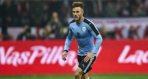 لاعب أوروجواي: سعداء بوقوعنا في مجموعة روسيا بالمونديال