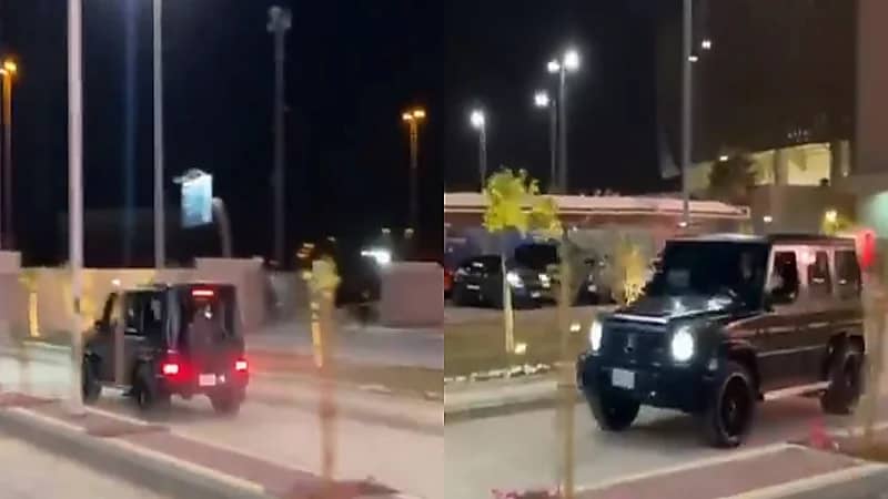 شاهد.. السويكت يقود سيارته بسرعة هائلة عقب هزيمة النصر