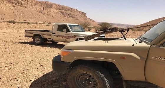 الإطاحة بشخصين اقتحما إحدي محميات حوطة بني تميم وبحوزتهما سلاح ناري