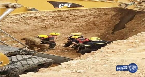 انتشال جثة شخص سقط داخل بئر