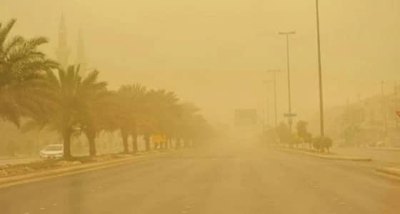 تنبيه متقدم بنشاط بالرياح السطحية المثيرة للأتربة على محافظات مكة